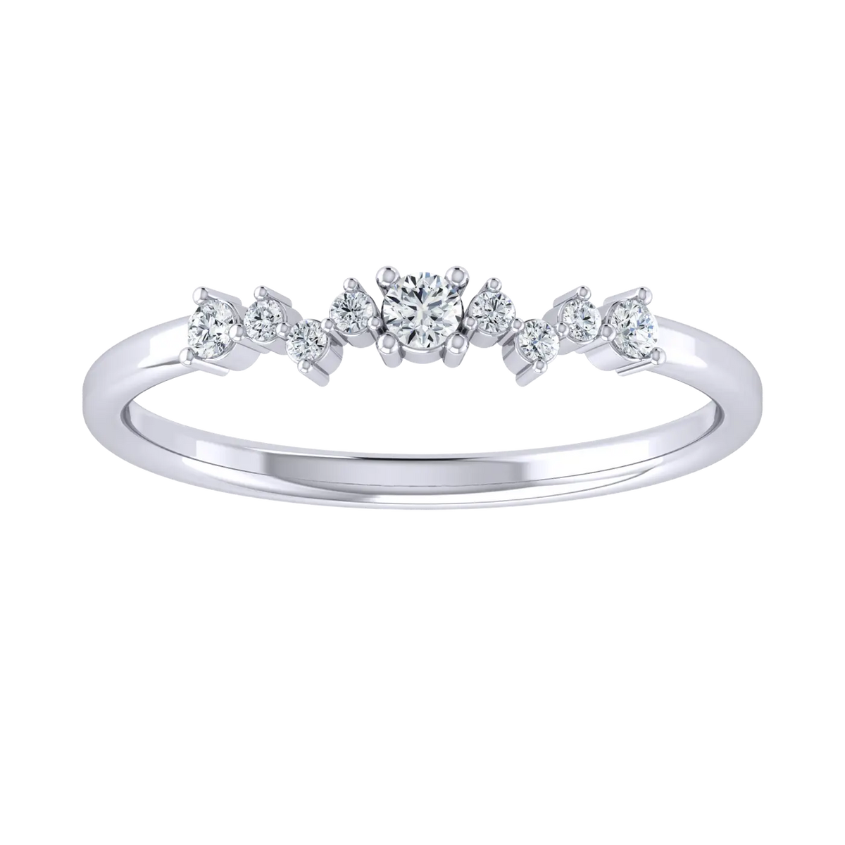 White Gold Lab Grown Diamond Ring - Brilliance Bound [wg]