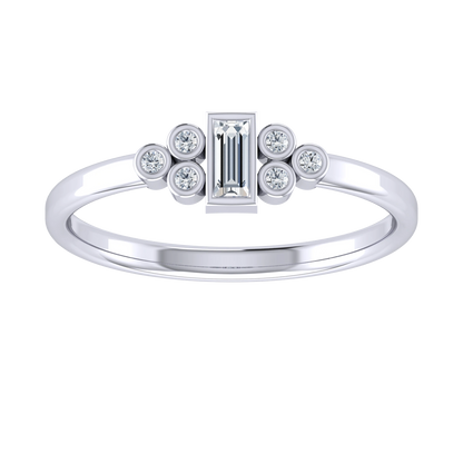 White Gold Lab Grown Diamond Ring - Brilliance Brigade [wg]