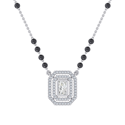 Regal Brilliance White Gold Diamond Mangalsutra [wg]