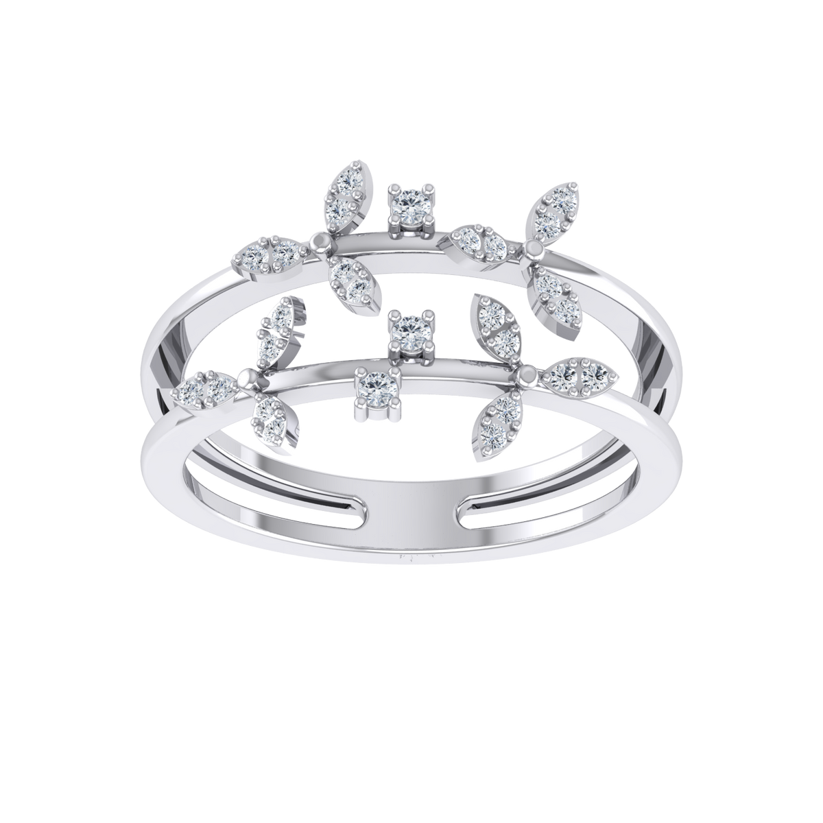 Royal Radiance White Gold Diamond Ring [wg]