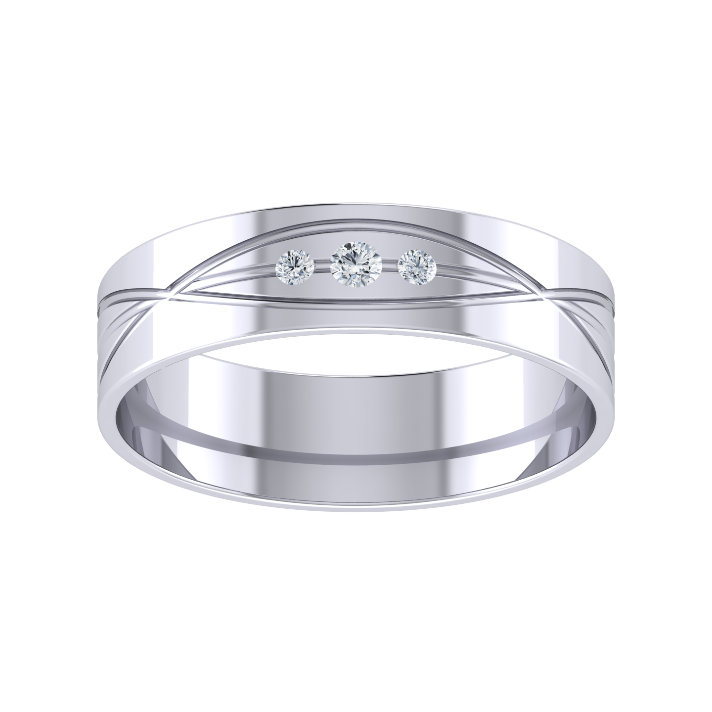 Enchanting Ember White Gold Diamond Ring [wg]