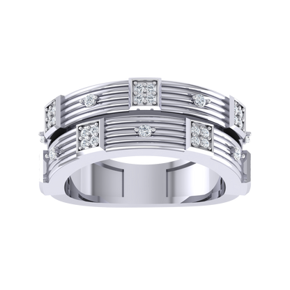 Midnight Mus White Gold Diamond Ring [wg]