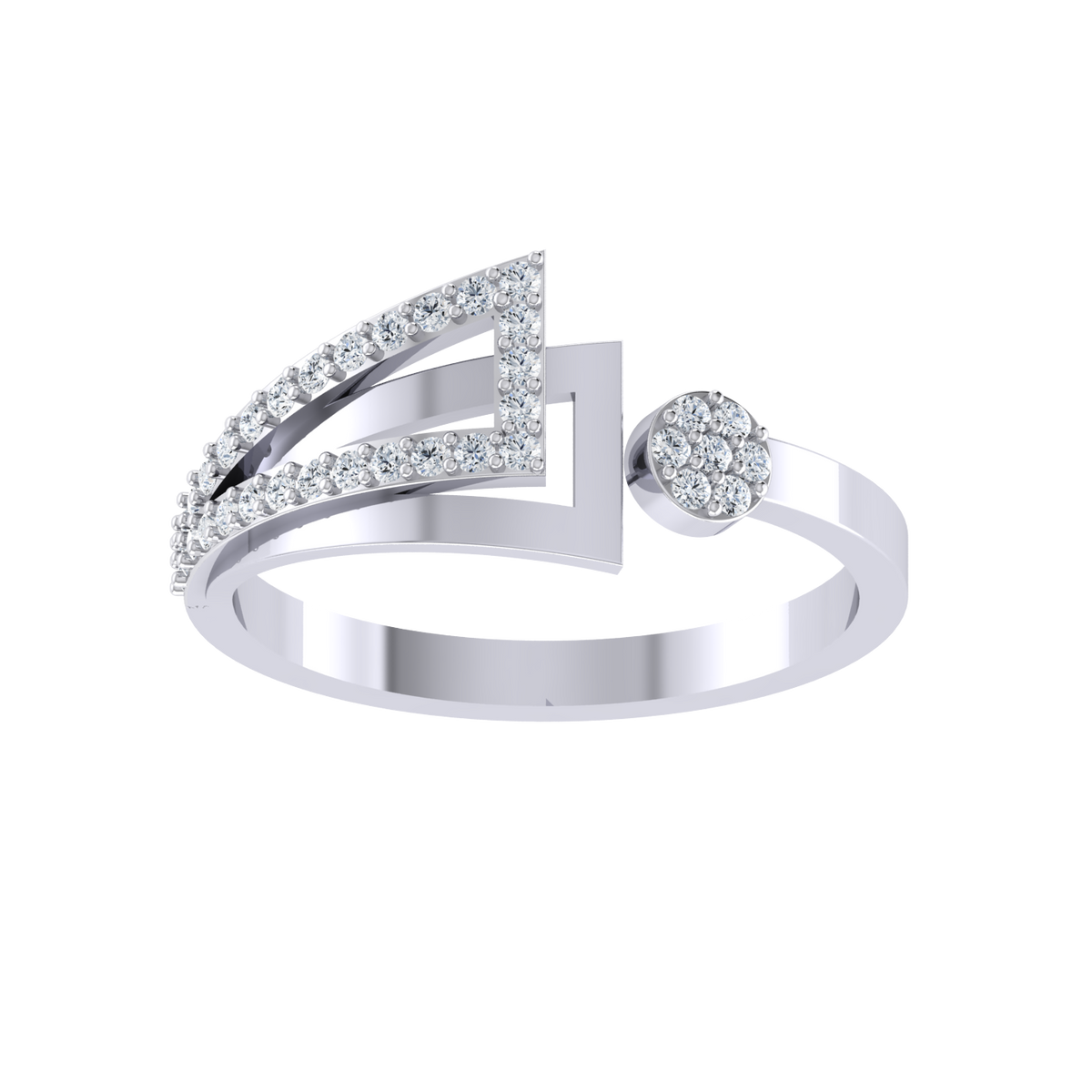 Mystic Moments White Gold Diamond Ring [wg]