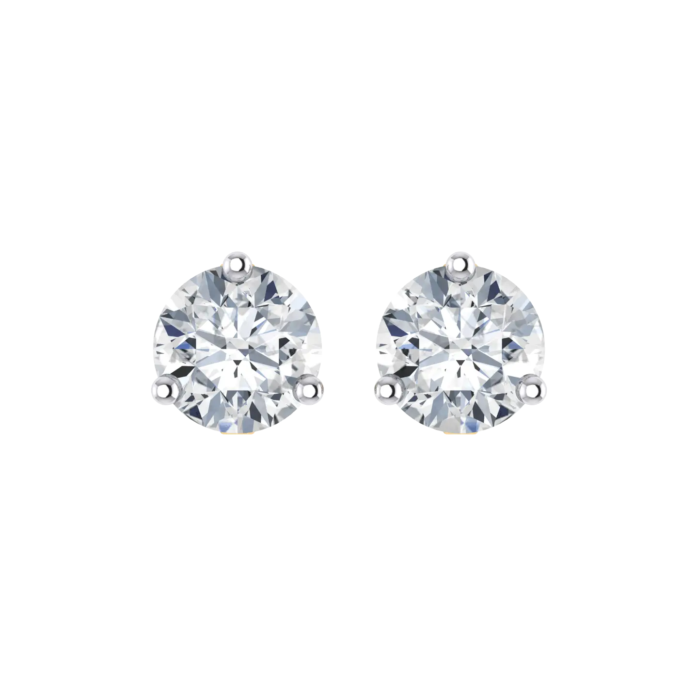 Daylight 2cts White Gold Diamond Earrings [wg]