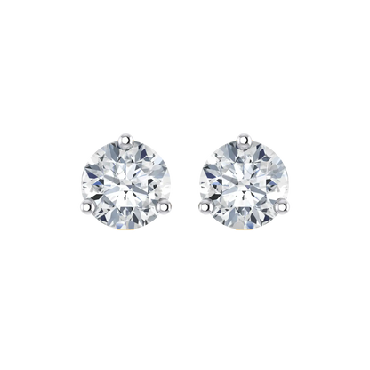 Daylight 2cts White Gold Diamond Earrings [wg]