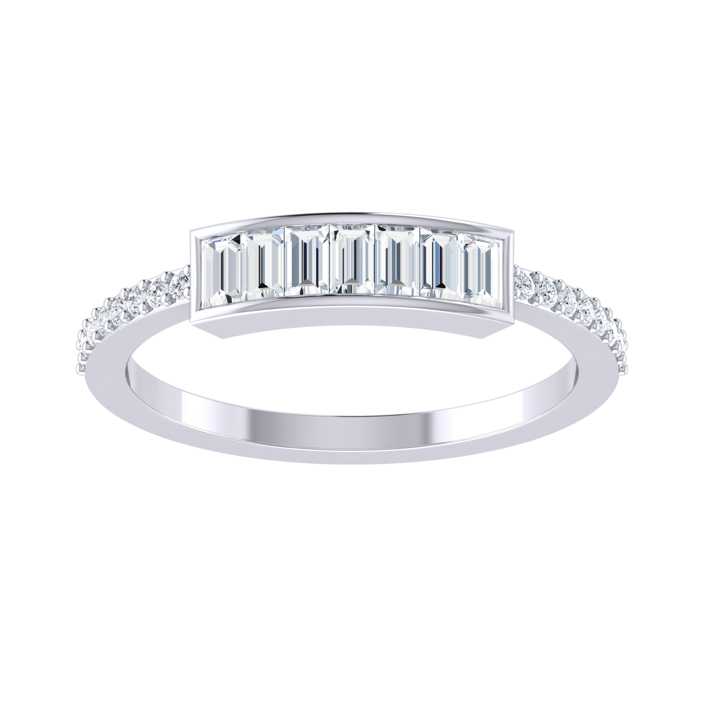 White Gold Lab Grown Diamond - Halo Heaven [wg]