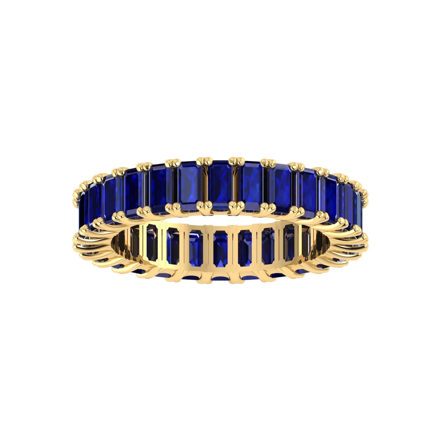 Azure Eternity Yellow Gold Diamond Ring [yg]