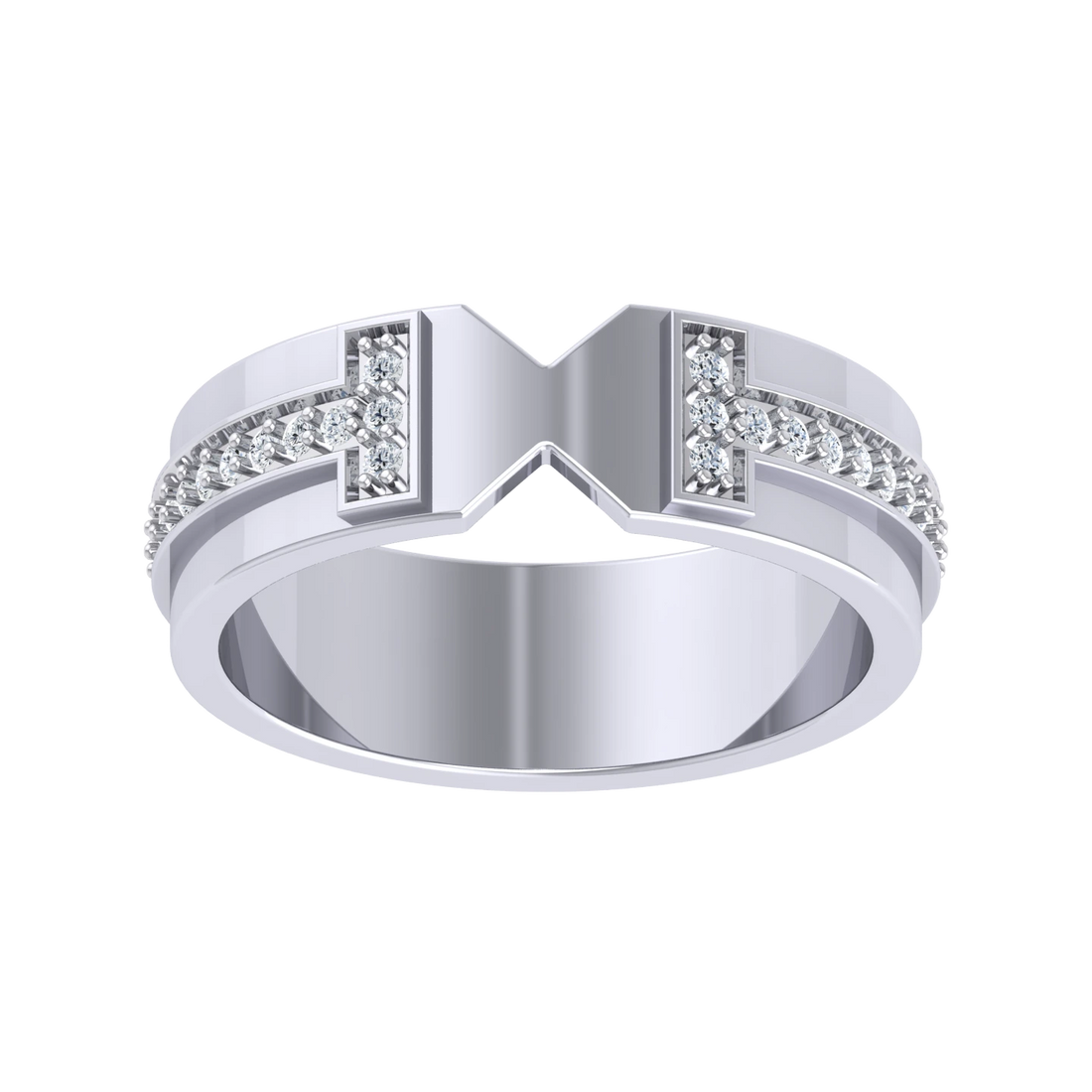 White Gold Lab Grown Diamond - Celestial Beam [wg]