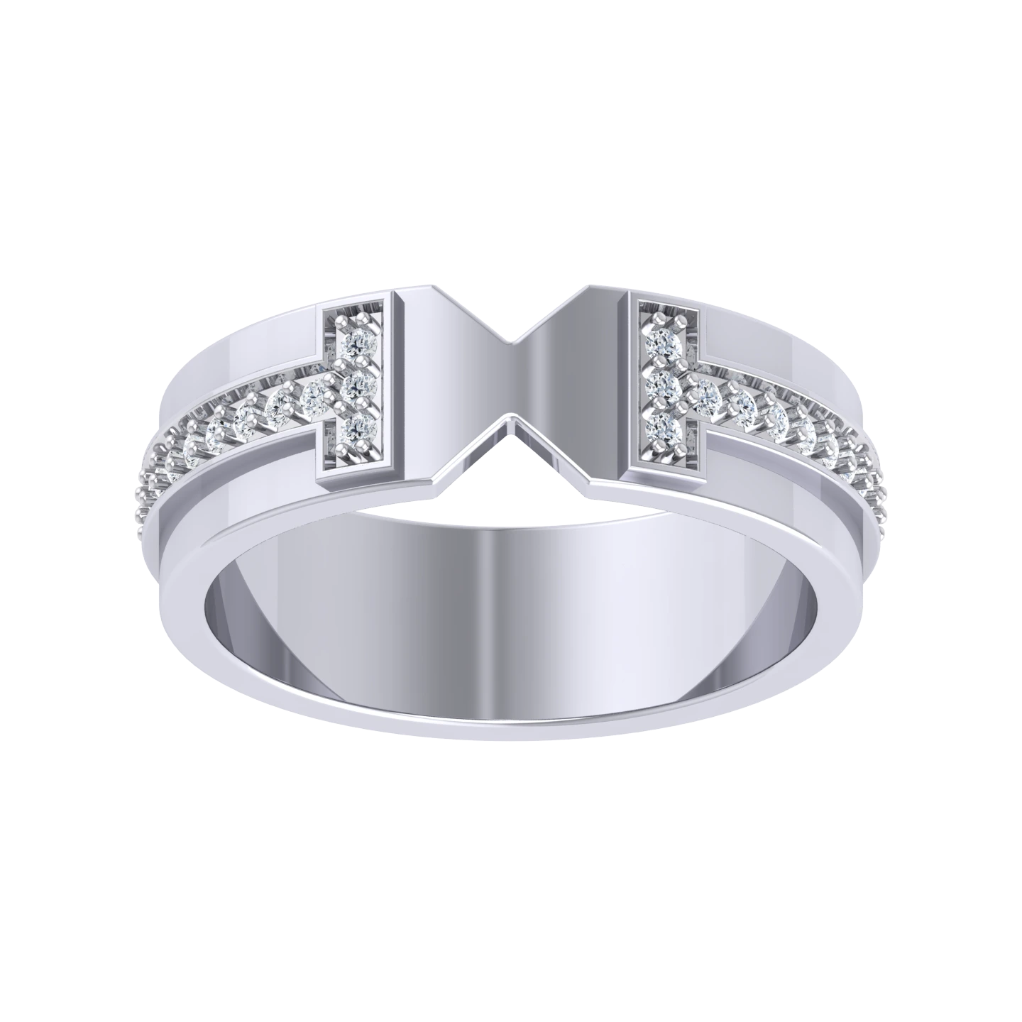 White Gold Lab Grown Diamond - Celestial Beam [wg]