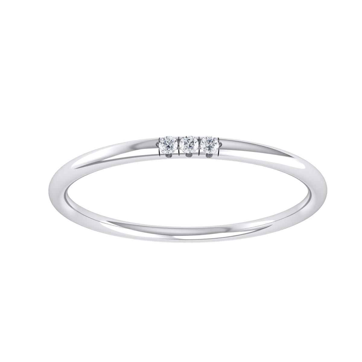 Shimmer Showcase White Gold Diamond Ring [wg]
