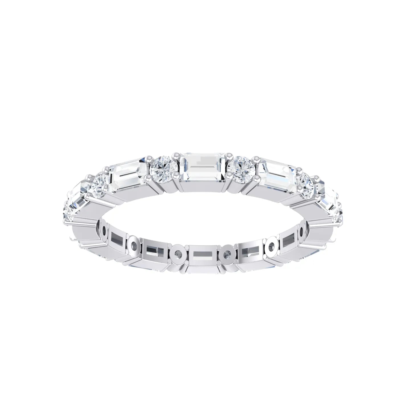 White Gold Lab Grown Diamond - Eternal Symphony