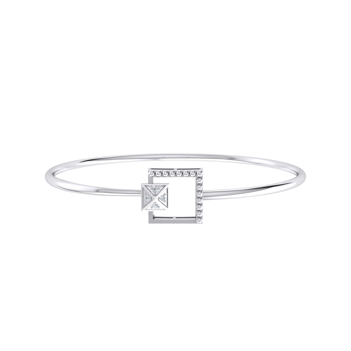 Radiance Elegance White Gold Diamond Bracelet [wg]