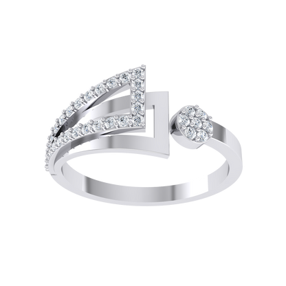 Mystic Moments White Gold Diamond Ring [wg]