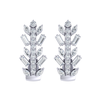Precious Piece White Gold Diamond Earrings [wg]