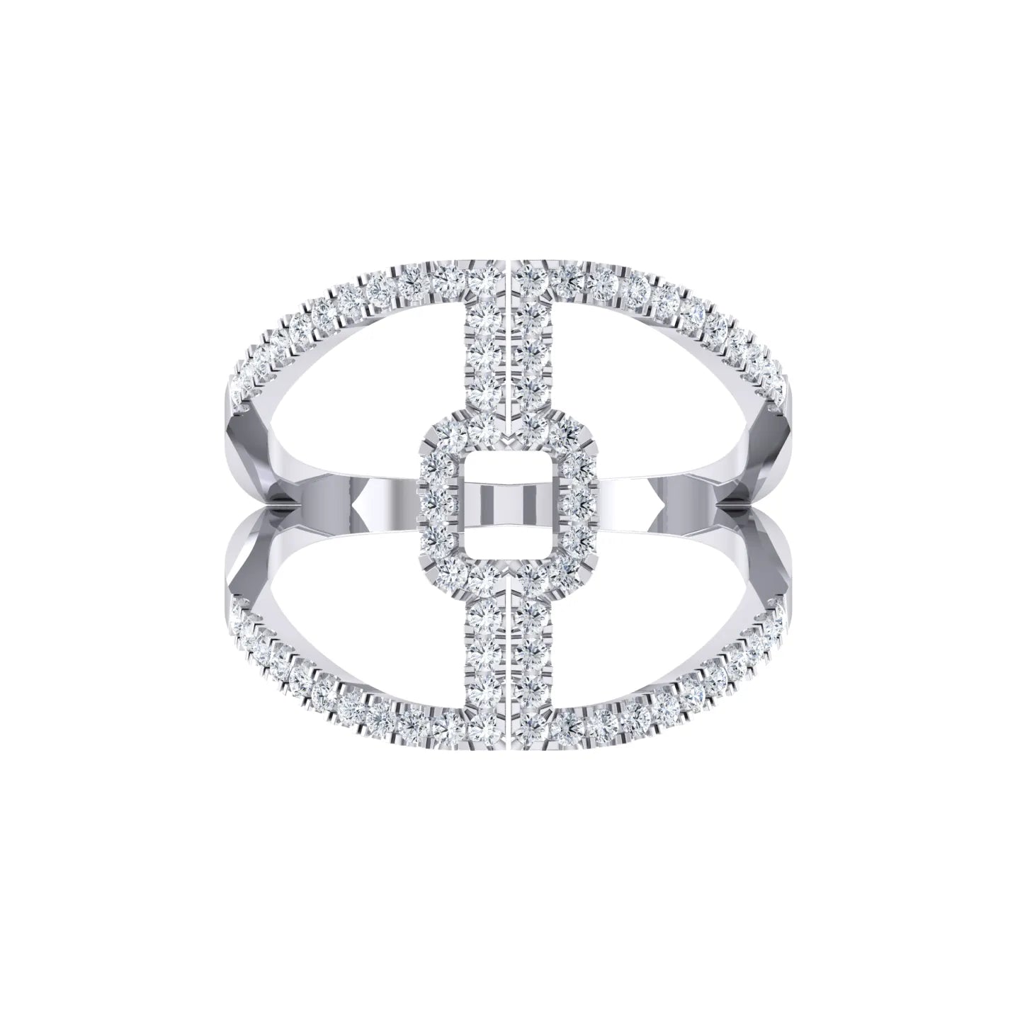 Azure Majesty White Gold Diamond Ring [wg]