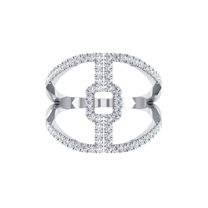 Azure Majesty White Gold Diamond Ring [wg]