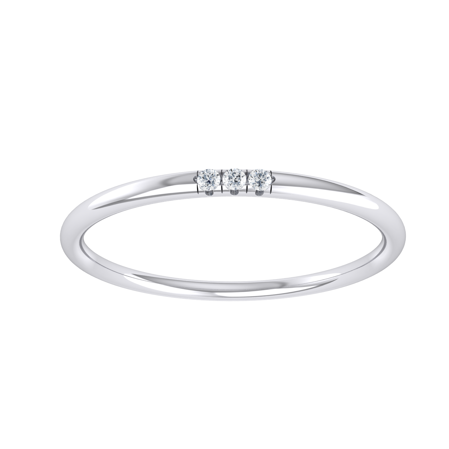 Shimmer Showcase White Gold Diamond Ring [wg]