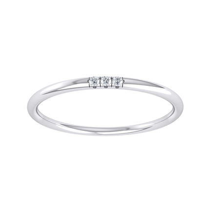 Shimmer Showcase White Gold Diamond Ring [wg]
