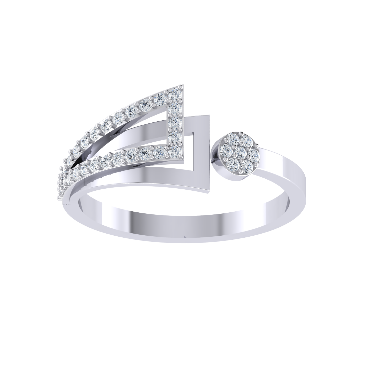Mystic Moments White Gold Diamond Ring [wg]