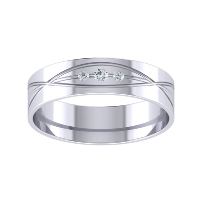 Enchanting Ember White Gold Diamond Ring [wg]