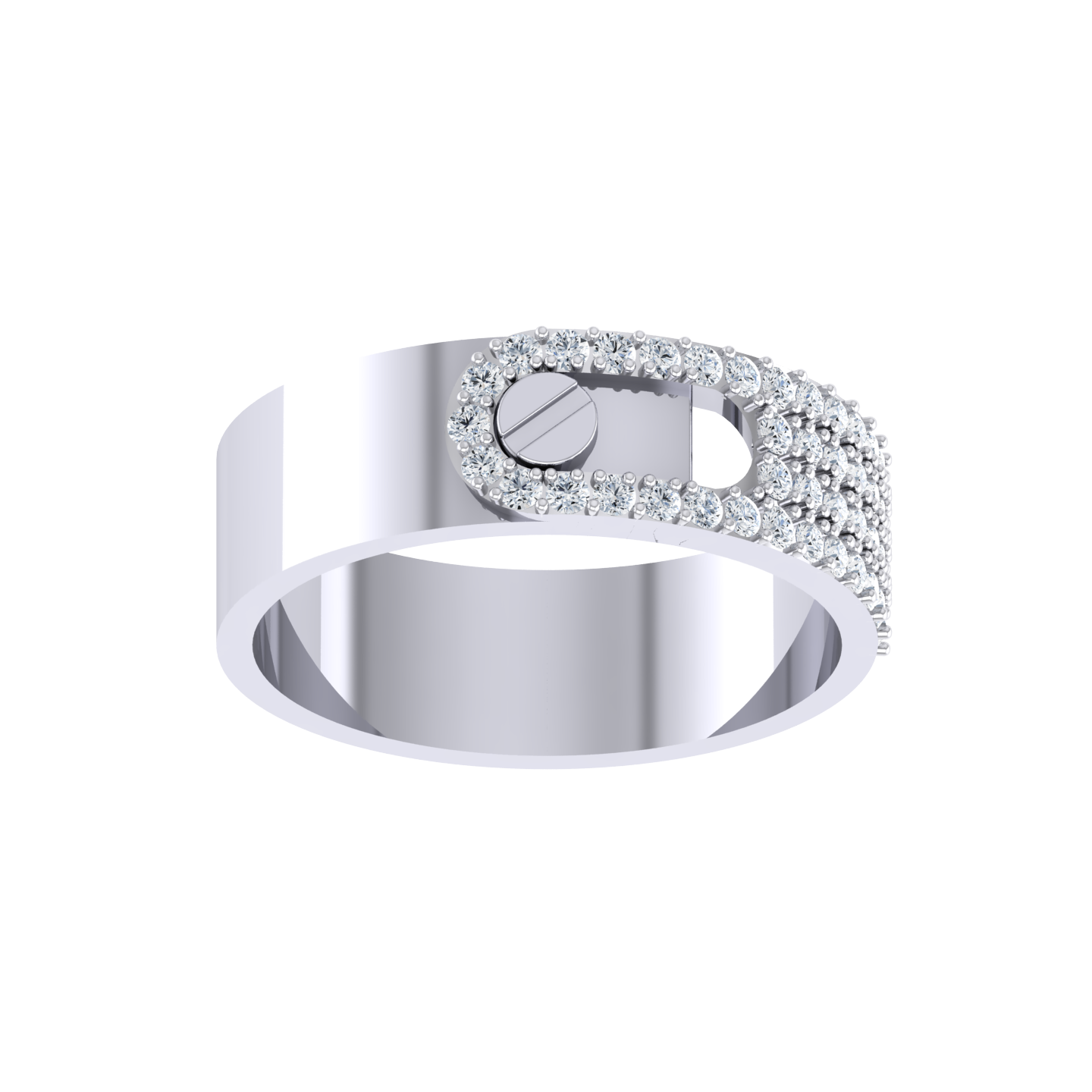 Graceful Galaxy White Gold Diamond Ring [wg]