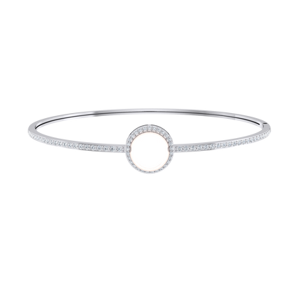 Luxe Lumiere White Gold Diamond Bracelet [wg]
