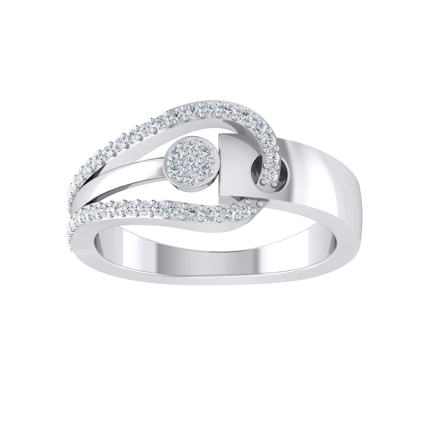 White Gold Lab Grown Diamond - Aurora adorn [wg]