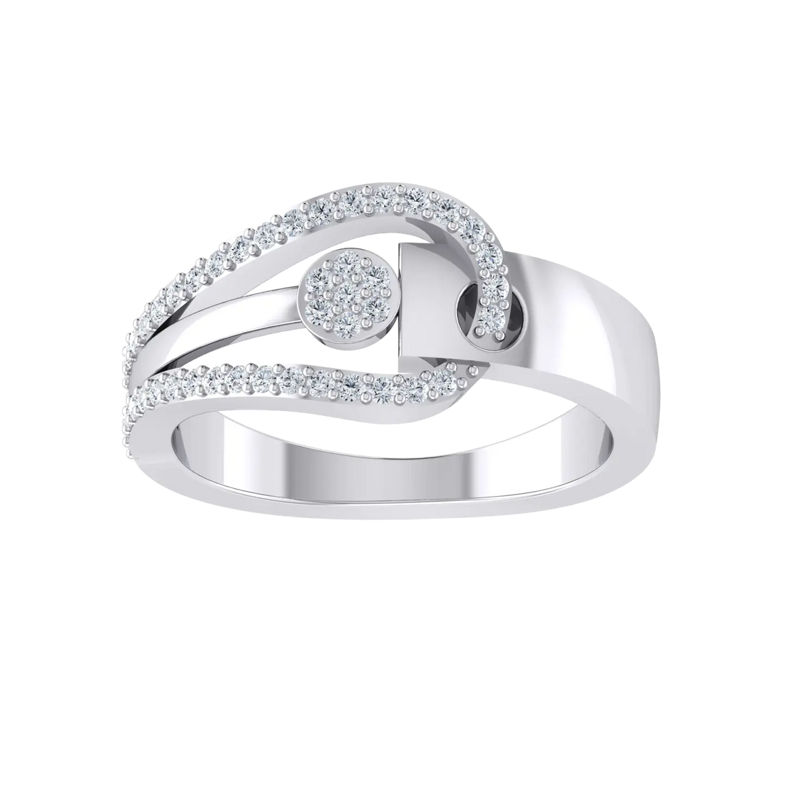 White Gold Lab Grown Diamond - Aurora adorn