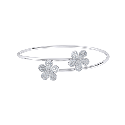 Opulent Charm White Gold Diamond Bracelet [wg]