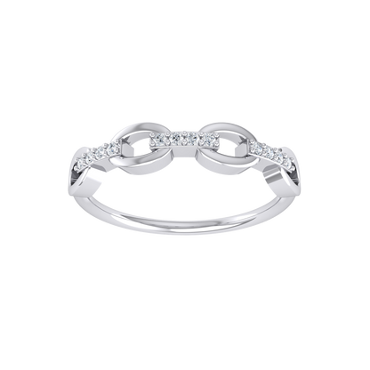 Radiant Regalia White Gold Diamond Ring [wg]
