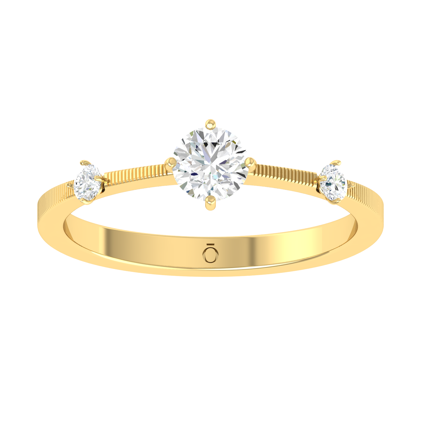 Yellow Gold Lab Grown Diamond - Celeste Trio [yg]