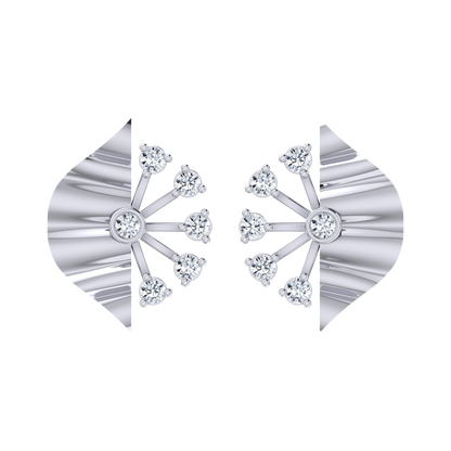 Dazzle Dreams White Gold Diamond Earrings [wg]