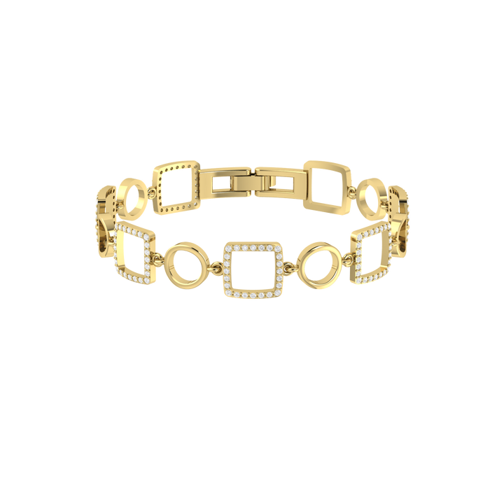 Opaline Glow Diamond Bracelet