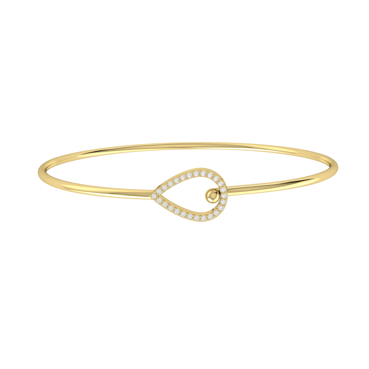 Regal Glint Yellow Gold Diamond Bracelet [yg]