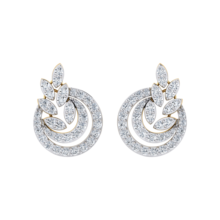 Luminous Loops Diamond Earrings