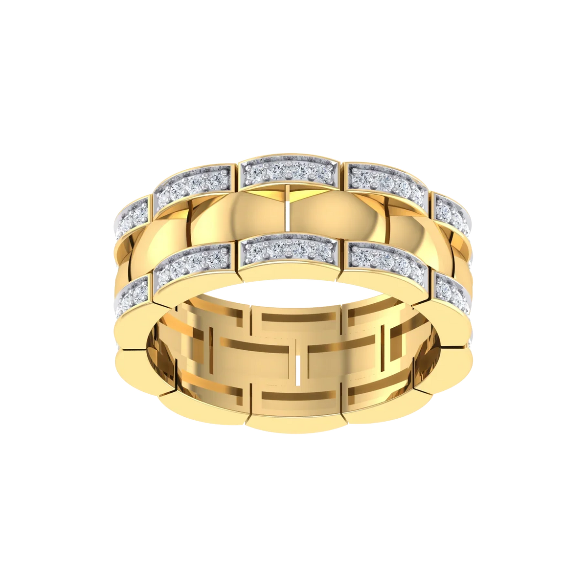 Yellow Gold Lab Grown Diamond - Infinite Ivy [yg]
