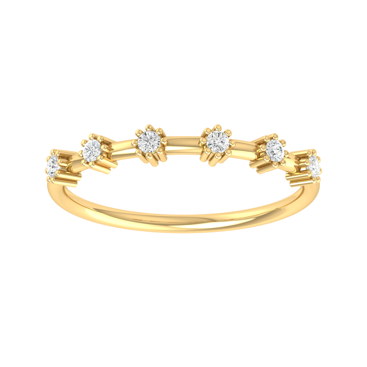 Infinite Light Yellow Gold Diamond Ring [yg]