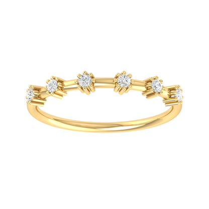 Infinite Light Yellow Gold Diamond Ring [yg]