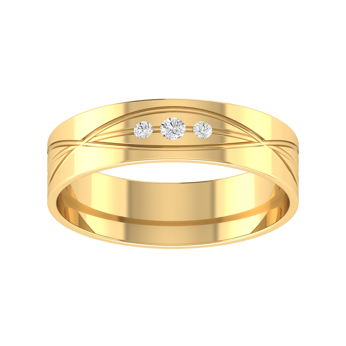 Enchanting Ember Yellow Gold Diamond Ring [yg]