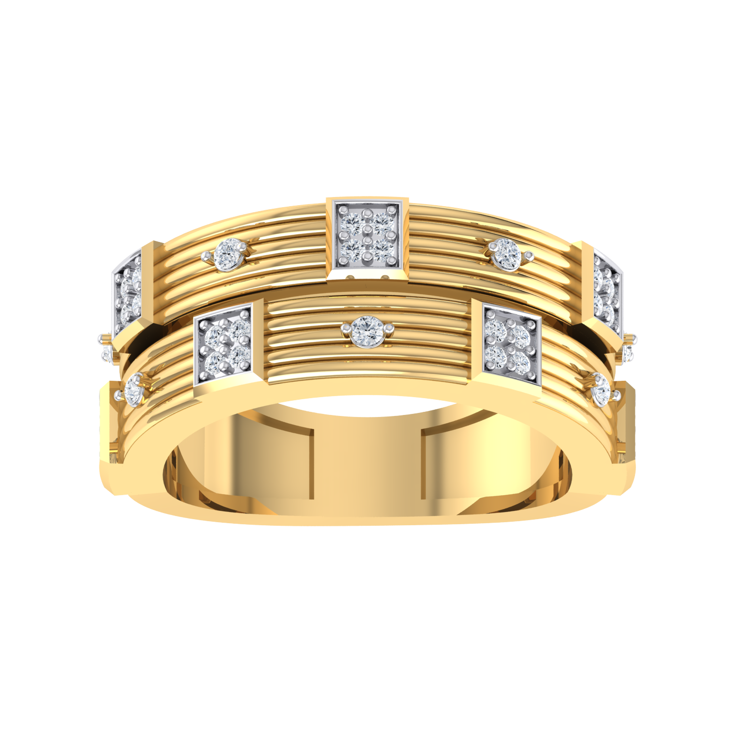 Midnight Mus Yellow Gold Diamond Ring [yg]