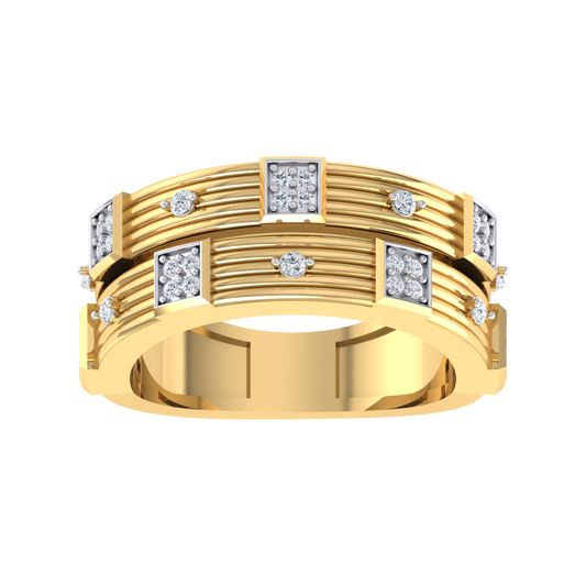 Midnight Mus Yellow Gold Diamond Ring [yg]