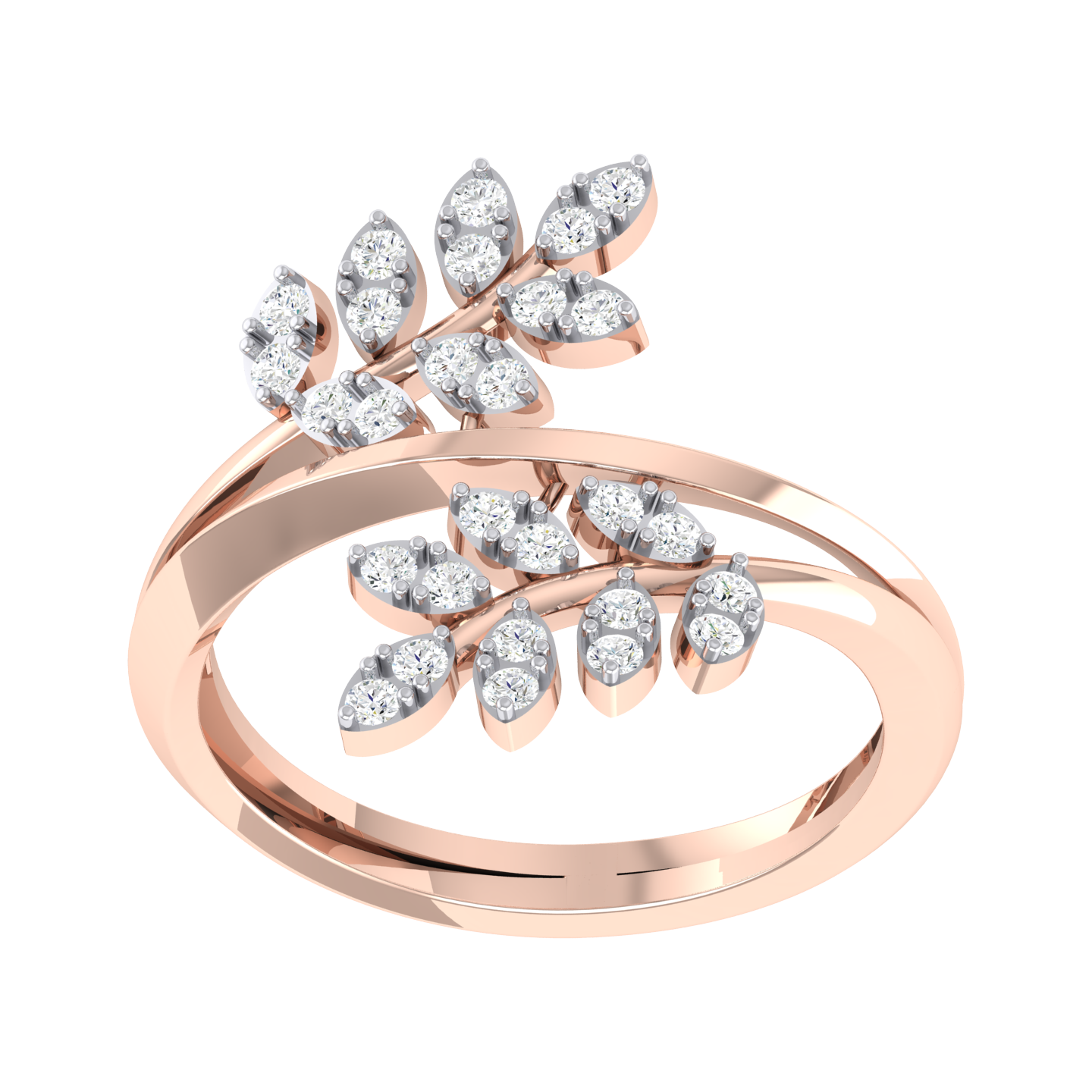 Enchanted Essence Rose Gold Diamond Ring [rg]