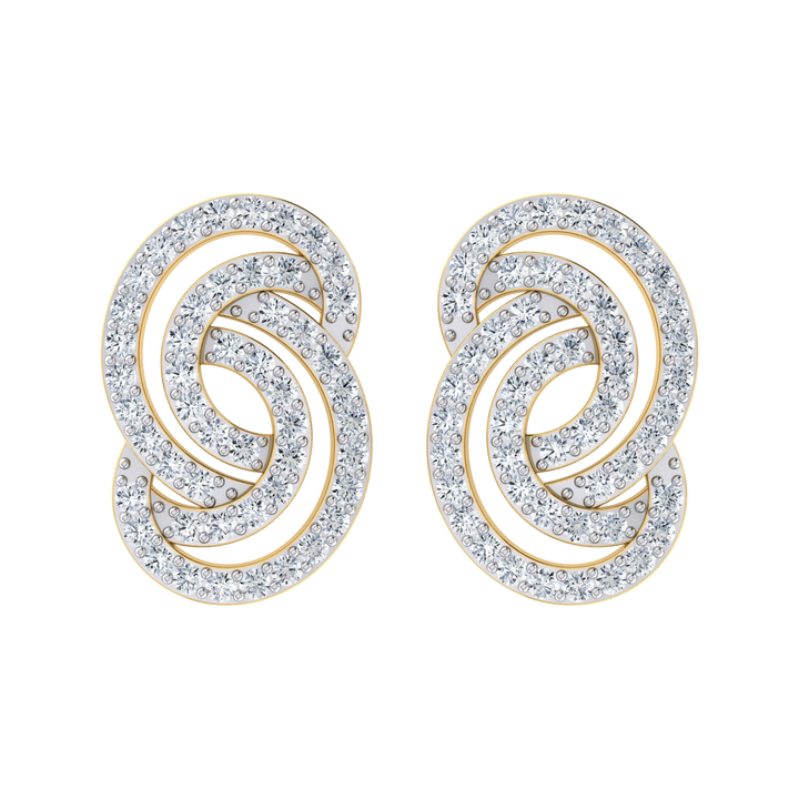 Infinity Isle Diamond Earrings