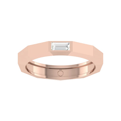 Rose Gold Lab Grown Diamond - Minimal Beam [rg]