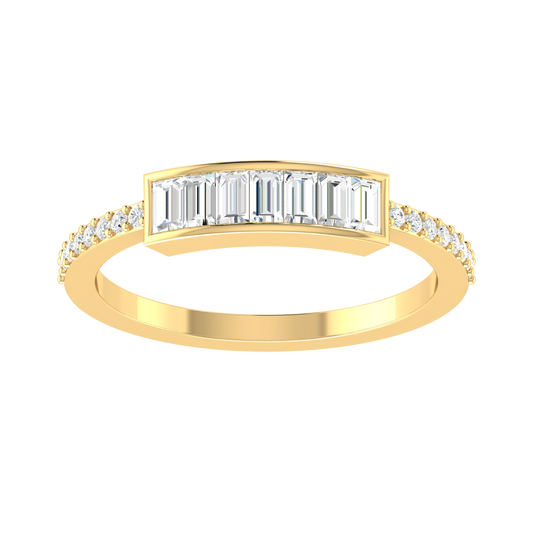 Yellow Gold Lab Grown Diamond - Halo Heaven [yg]