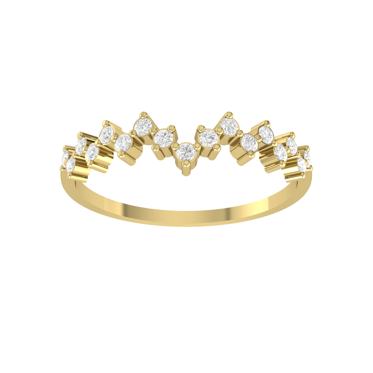Majestic Radiance Lab Grown  Yellow Gold Diamond Charm [yg]