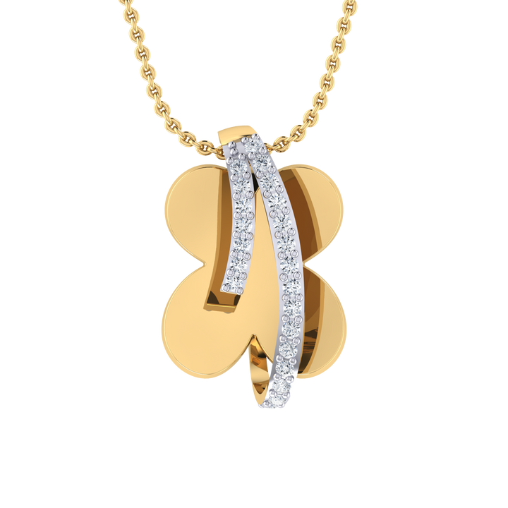 Graceful Glow Diamond Pendant