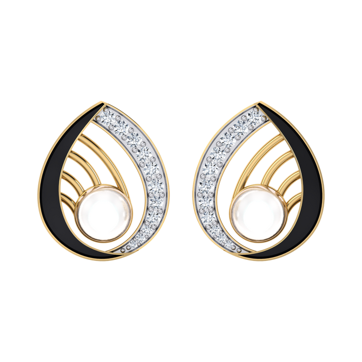 Artisanal Design Customised Diamond Earrings