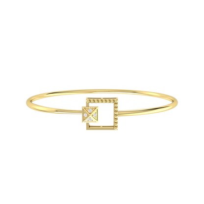 Radiance Elegance Yellow Gold Diamond Bracelet [yg]