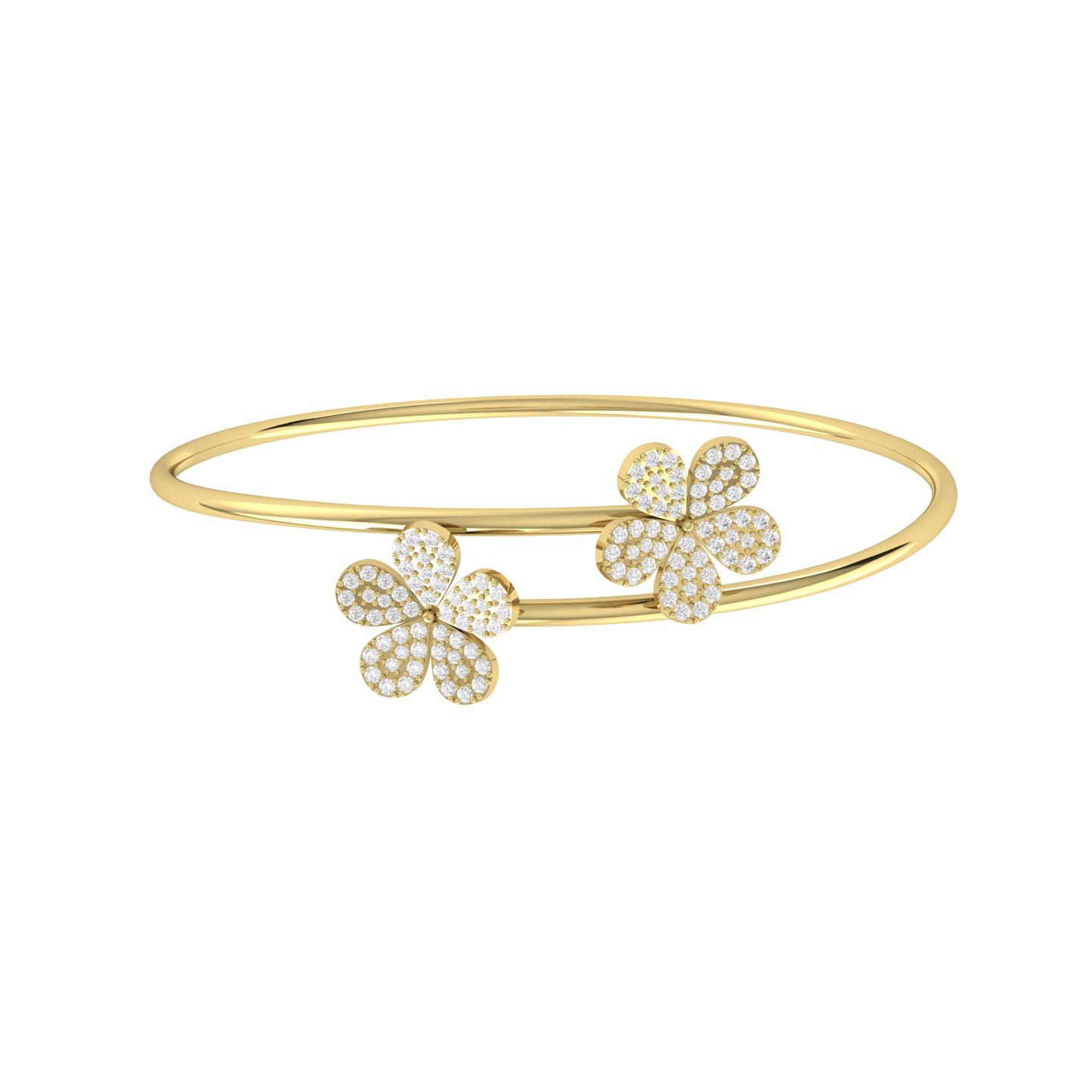 Opulent Charm Yellow Gold Diamond Bracelet [yg]
